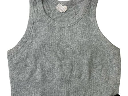 Athletic Bra By 90 Degrees By Reflex In Grey, Size: L Online now