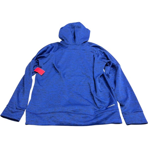 Athletic Sweatshirt Hoodie By Adidas In Blue, Size: L Online Hot Sale