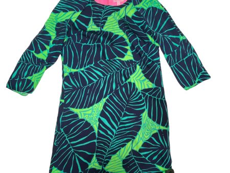 Dress Designer By Lilly Pulitzer In Blue & Green, Size: 8 Online Hot Sale