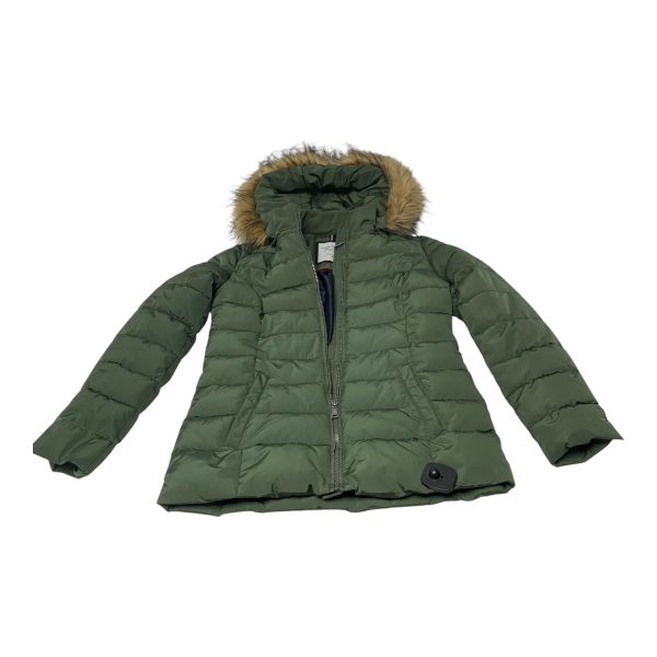 Coat Puffer & Quilted By Tommy Hilfiger In Green, Size: M Hot on Sale