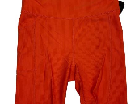 Athletic Shorts By Alpine Tek In Orange, Size: M Fashion