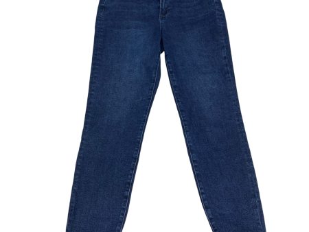 Jeans Skinny By Max Studio In Blue Denim, Size: 14 For Cheap