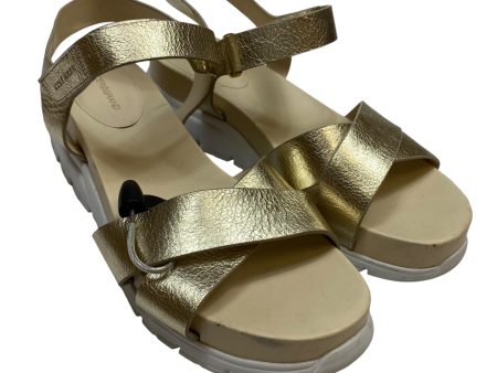 Sandals Designer By Cole-haan In Gold, Size: 10 Online Hot Sale