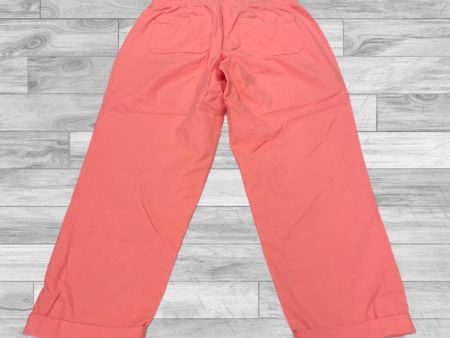 Pants Cropped By Talbots In Coral, Size: Xs Online Sale