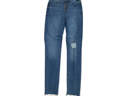 Jeans Skinny By Ana In Blue Denim, Size: 2 Online Hot Sale