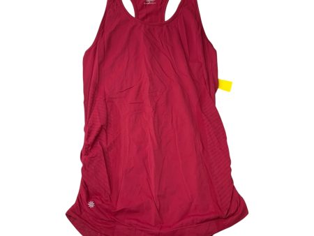 Athletic Tank Top By Athleta In Red, Size: L Cheap