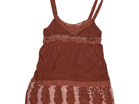 Top Sleeveless By Free People In Orange, Size: S on Sale