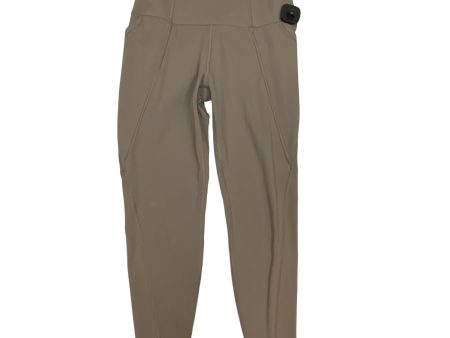 Athletic Leggings By Apana In Brown, Size: M Discount