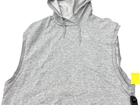 Athletic Tank Top By Puma In Grey, Size: M For Cheap