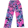 Pants Designer By Lilly Pulitzer In Blue & Pink, Size: S on Sale