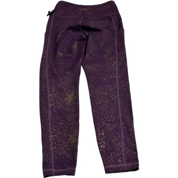 Athletic Leggings By Love In Gold & Purple, Size: L Hot on Sale