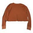 Top Long Sleeve By Wild Fable In Orange, Size: Xs Online Sale