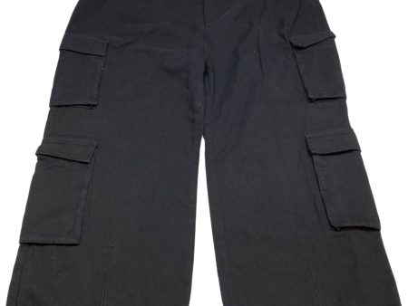 Pants Cargo & Utility By Pretty Little Thing In Black, Size: 26 Online