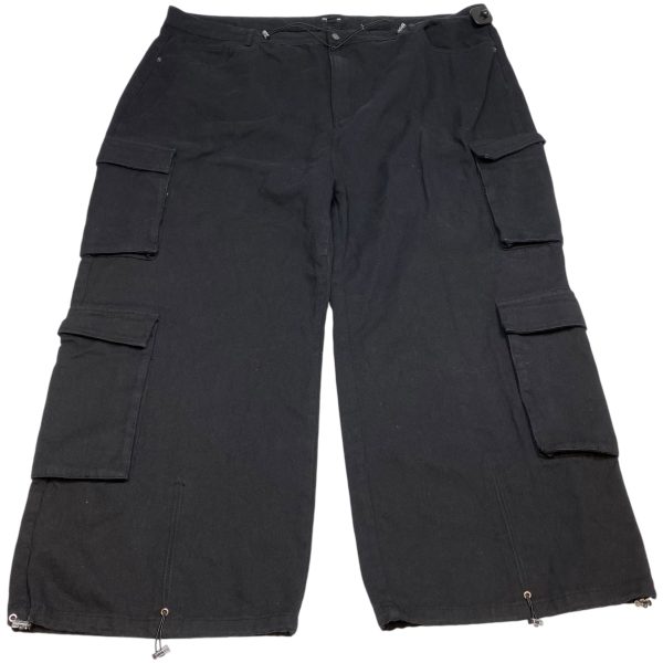 Pants Cargo & Utility By Pretty Little Thing In Black, Size: 26 Online