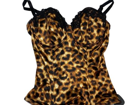 Top Sleeveless By Smart & Sexy In Animal Print, Size: M on Sale