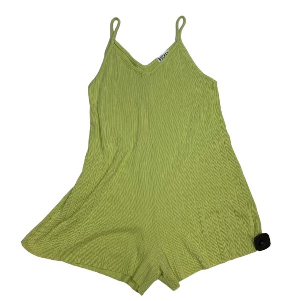 Romper By Bucket List In Green, Size: L Online Hot Sale