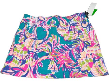 Skort Designer By Lilly Pulitzer In Floral Print, Size: M Fashion