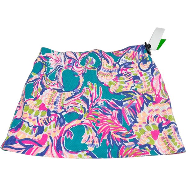 Skort Designer By Lilly Pulitzer In Floral Print, Size: M Fashion