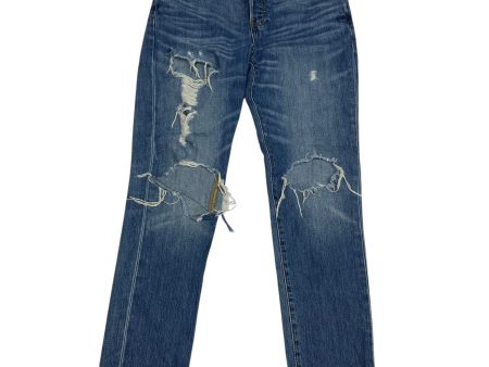 Jeans Boyfriend By Gap In Blue Denim, Size: 2 Online Sale