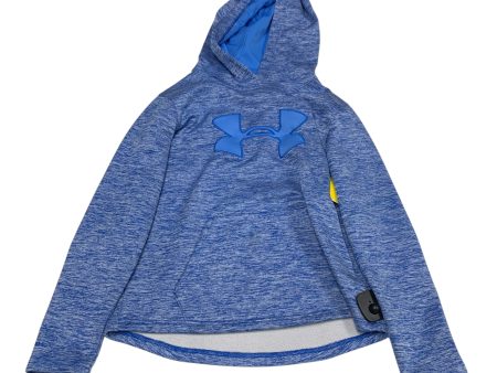 Athletic Sweatshirt Hoodie By Under Armour In Blue, Size: Xs Online Hot Sale