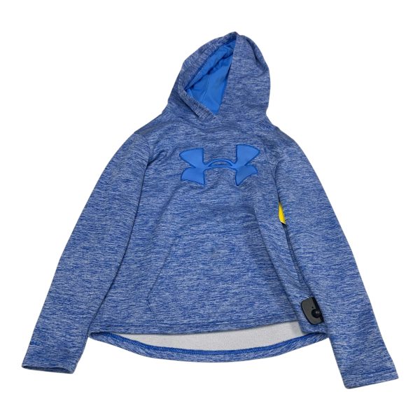 Athletic Sweatshirt Hoodie By Under Armour In Blue, Size: Xs Online Hot Sale