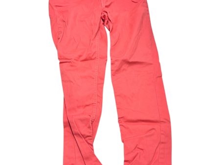 Jeans Skinny By Calvin Klein In Pink Denim, Size: 8 For Cheap