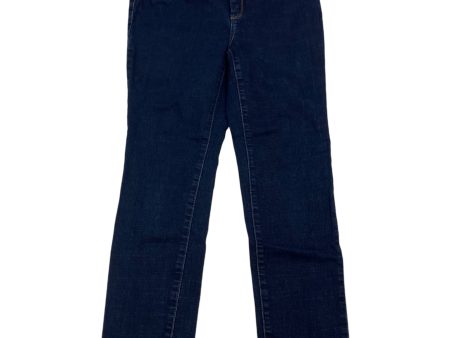 Jeans Skinny By Chicos In Blue Denim, Size: 0p Supply