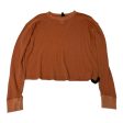 Top Long Sleeve By Wild Fable In Orange, Size: Xs Online Sale