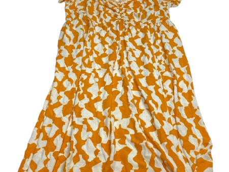 Dress Casual Maxi By Ava & Viv In Orange, Size: 4x Online now