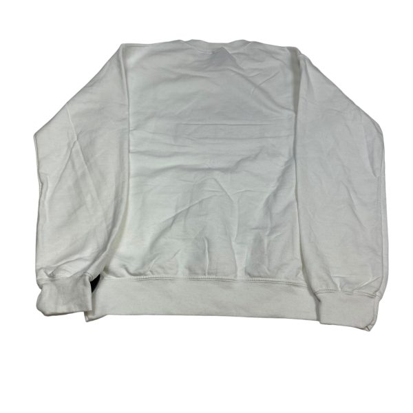 Sweatshirt Crewneck By Gildan In White, Size: S Hot on Sale