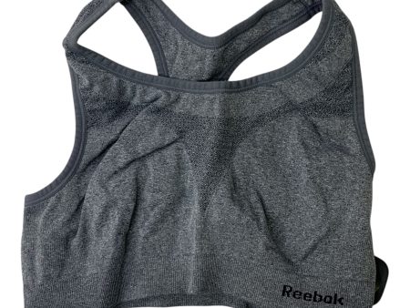 Athletic Bra By Reebok In Grey, Size: M Supply