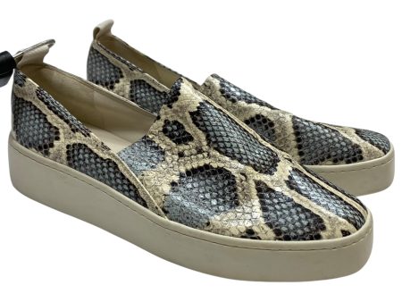 Shoes Flats By Vince In Snakeskin Print, Size: 7.5 For Cheap