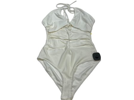 Bodysuit By Clothes Mentor In White, Size: M Hot on Sale