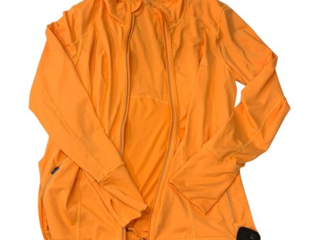 Athletic Jacket By Tangerine In Orange, Size: Xl on Sale