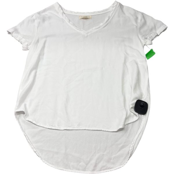 Top Short Sleeve Basic By Cloth & Stone In White, Size: S Hot on Sale