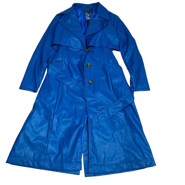 Coat Peacoat By International Concepts In Blue, Size: L Supply