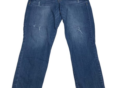 Jeans Skinny By Democracy In Blue Denim, Size: 12 Cheap