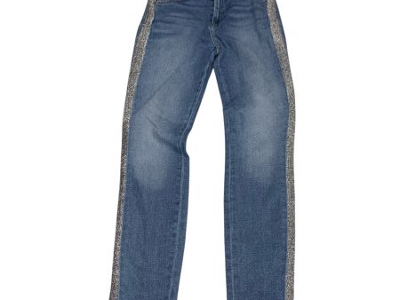 Jeans Designer By 7 For All Mankind In Blue Denim, Size: 4 on Sale