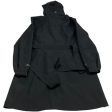 Coat Raincoat By Eddie Bauer In Black, Size: M Supply