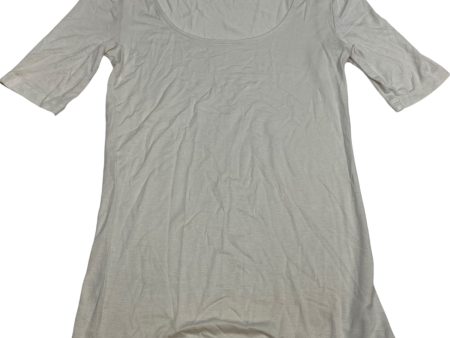 Top Short Sleeve Basic By Modern Citizen In Cream, Size: S Sale