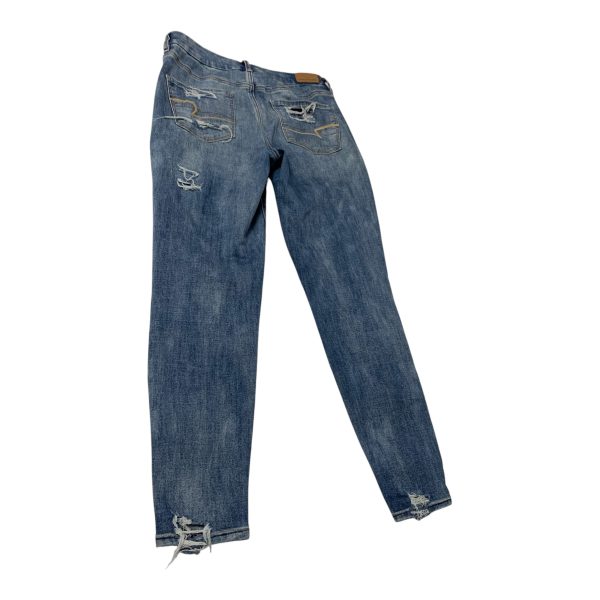 Jeans Skinny By American Eagle In Blue Denim, Size: 6 Online now