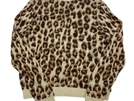 Sweater By A New Day In Animal Print, Size: M Sale