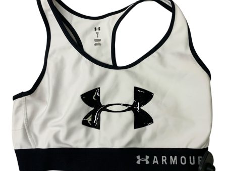 Athletic Bra By Under Armour In Black & White, Size: L Fashion