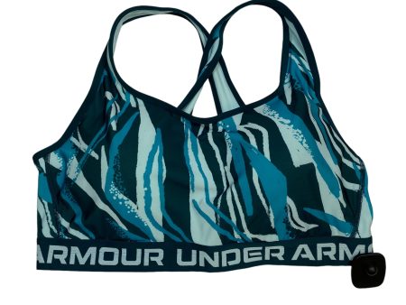 Athletic Bra By Under Armour In Blue, Size: 2x Online Hot Sale