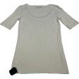 Top Short Sleeve Basic By Modern Citizen In Cream, Size: S Sale