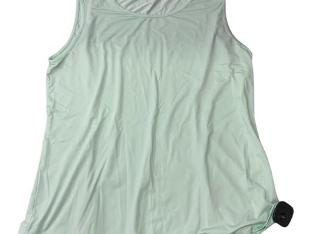 Athletic Tank Top By Clothes Mentor In Green, Size: Xl Hot on Sale