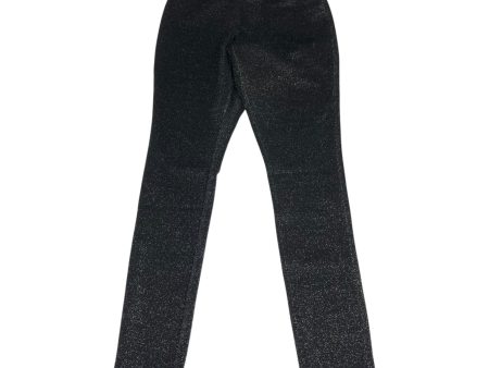 Pants Leggings By Versona In Black & Silver, Size: Xs Online