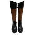 Boots Knee Flats By Vince Camuto In Black & Brown, Size: 6 Hot on Sale