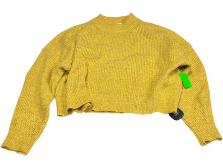 Sweater By Anthropologie In Yellow, Size: L For Cheap