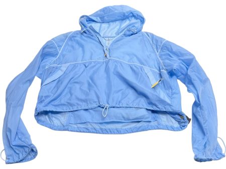 Athletic Jacket By Outdoor Voices In Blue, Size: Xl For Cheap